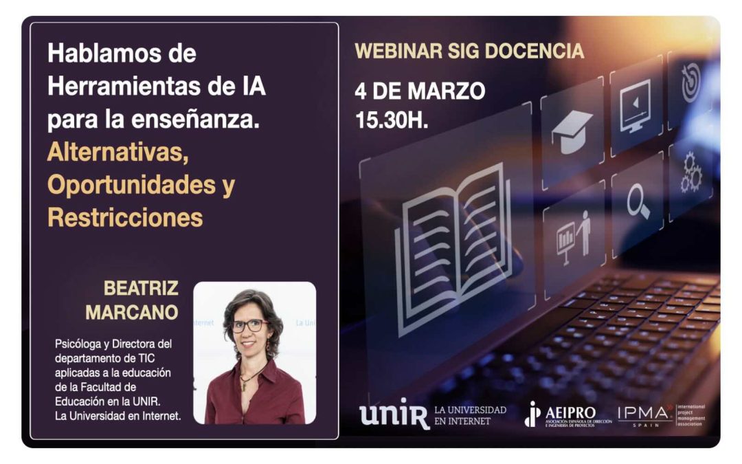 Descubre cómo mejorar tu productividad con el webinar de herramientas de IA para la enseñanza